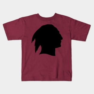 Brave Head Black Kids T-Shirt